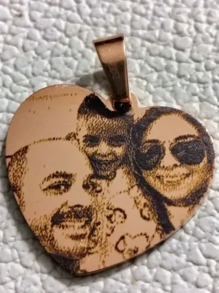 Colgante corazón personalizadas