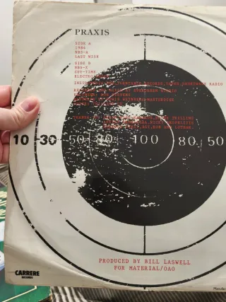 Praxis 1984 Vinil UK Raro