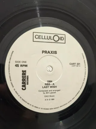 Praxis 1984 Vinil UK Raro