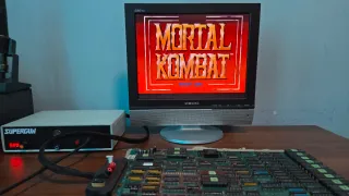 Mortal Kombat - Midway bootleg work arcade jamma p