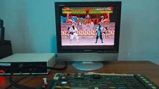 Mortal Kombat - Midway bootleg work arcade jamma p