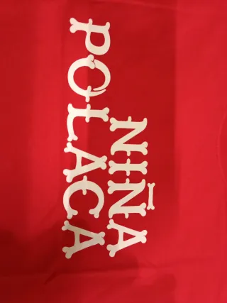 Camiseta Niña Polaca Talla L Roja