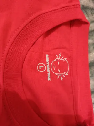 Camiseta Niña Polaca Talla L Roja
