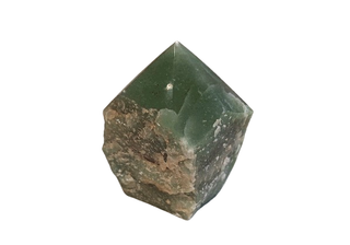 Punta Cuarzo Verde Semipulida