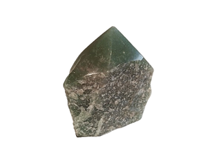 Punta Cuarzo Verde Semipulida