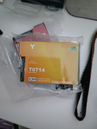 8 Cartuchos Tinta Epson T0711 T0712 T0713 y T0714