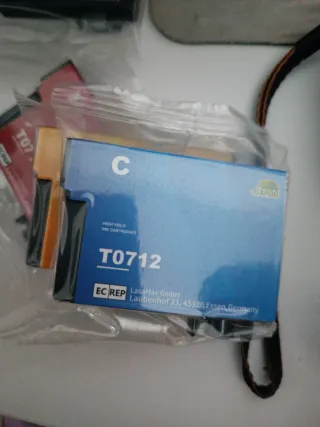 8 Cartuchos Tinta Epson T0711 T0712 T0713 y T0714