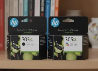 2 Cartuchos HP 305XL Negro y Color Originales