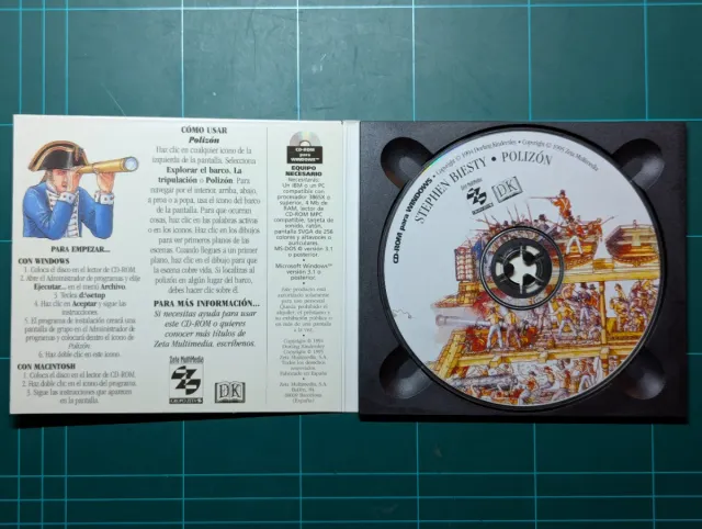 Polizón juego PC retro (1995)