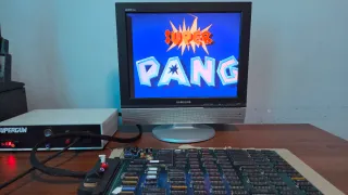 Super pang - Capcom bootleg work arcade jamma pcb