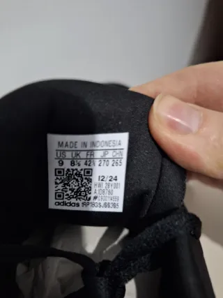 Zapatillas Adidas Galaxy 7 M Negras Blancas