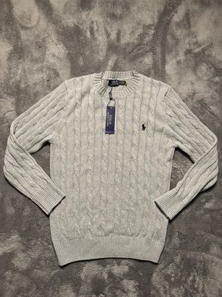 Jersey Polo Ralph Lauren Gris Talla M