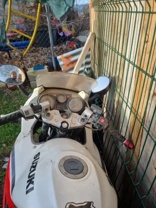 Suzuki Roja y Blanca Deportiva