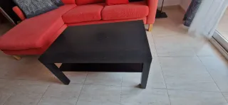 Mesa de centro IKEA Lack negra
