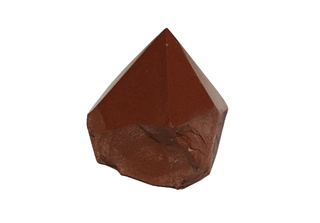 Punta de Jaspe Rojo Semipulida