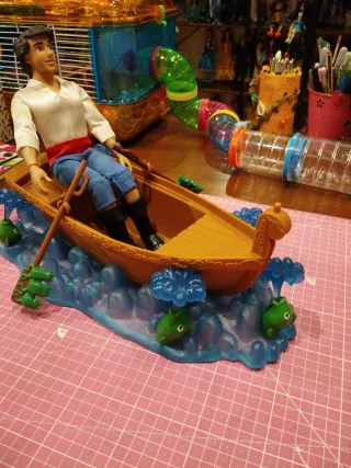 Set Muñecas Ariel y Príncipe