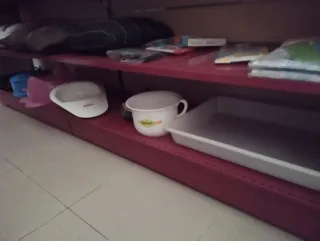 Basemaceta, orinal, portarrollos, candado, alfombr