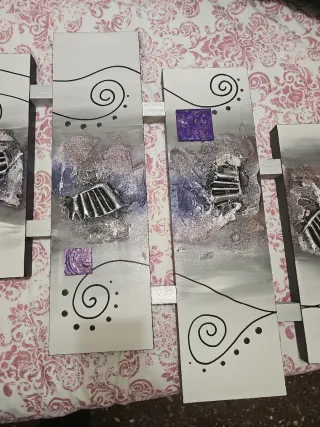 Cuadro decorativo 4 piezas