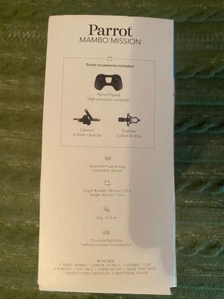 Drone Parrot Mambo Mission – Como Novo (Completo)