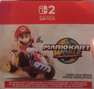 Mario Kart World Bundle Pack Nintendo Switch