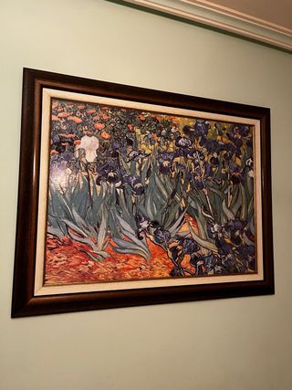 Cuadro Lirios Van Gogh