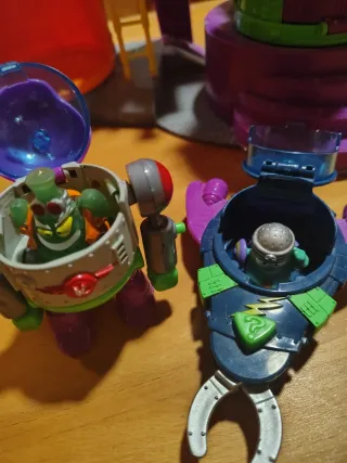 Superzings Pack de 3 Vehículos y Edificios