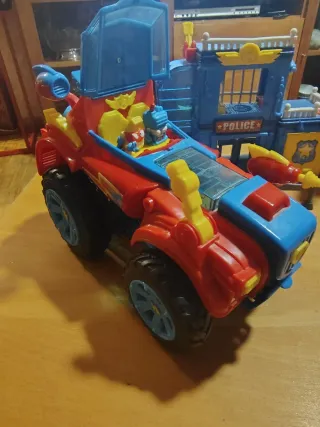 Superzings Pack de 3 Vehículos y Edificios