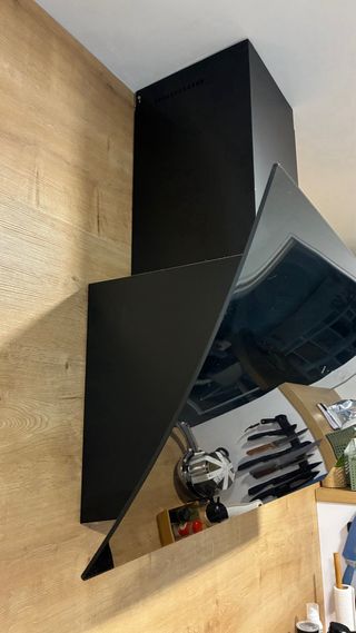 Campana extractora negra TOSSI 90cm