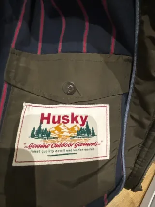 Cazadora acolchada Studio verde militar Talla M