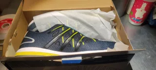 Zapatos de seguridad Anibal negros y azules