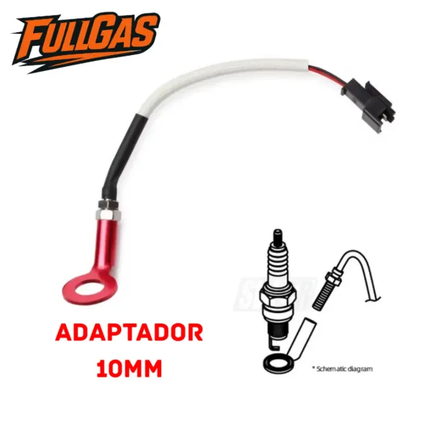 ADAPTADOR SENSOR BUJIA M10 TEMPERATURA MARCADOR