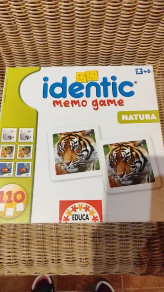 Juego de mesa Identic Memo Game Natura