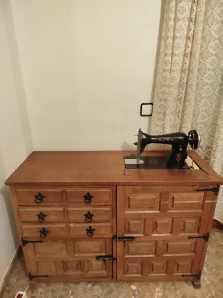 Mueble Singer Alfa Madera