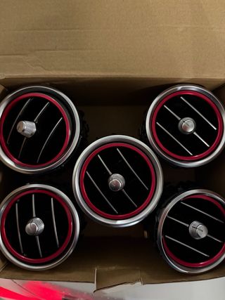 5x Salidas de Aire Mercedes Clase C 220