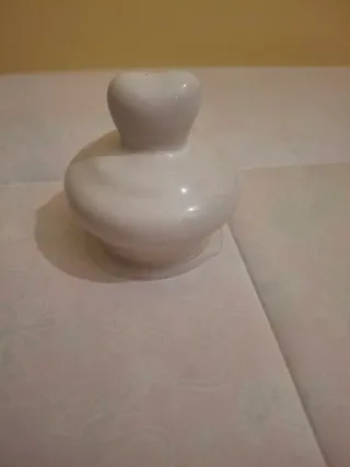 Barattolo in vetro con decorazione a cuore