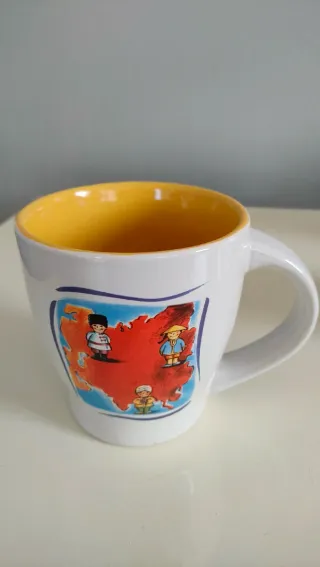 Set 4 tazze mug Parmalat UNICEF