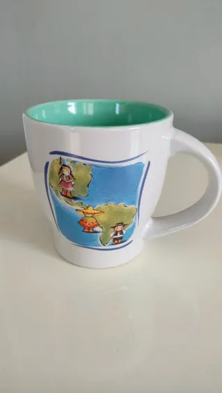 Set 4 tazze mug Parmalat UNICEF