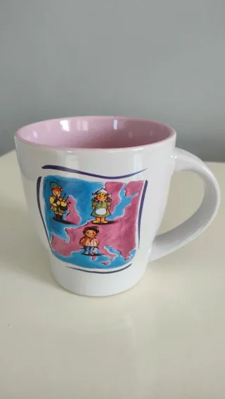 Set 4 tazze mug Parmalat UNICEF