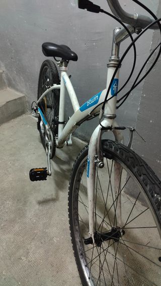 Bicicleta Paseo Blanca Btwin Original