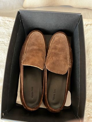 Mocasines Massimo Dutti Serraje Marrones