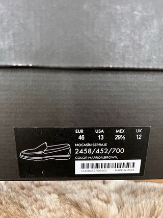 Mocasines Massimo Dutti Serraje Marrones