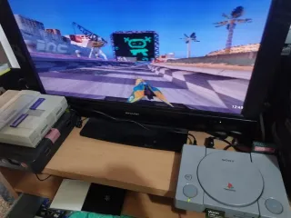 Sony PlayStation 1 Gris con Accesorios