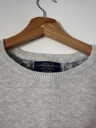 Jersey Pull&Bear punto gris