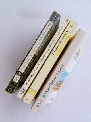 Literatura española del siglo XX – Lote 4 libros