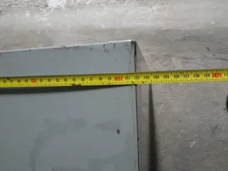 Armario metálico con persiana 102 x 45 x 75