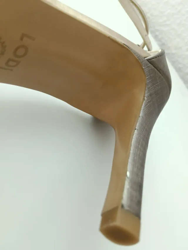 Sandalias tacón alto 37 mujer