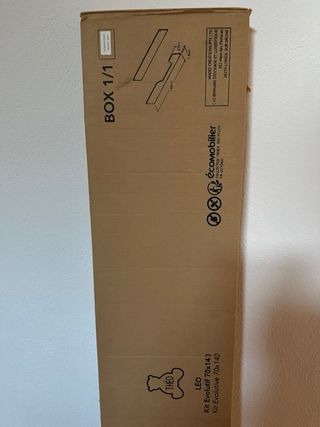 Cuna bebé evolutiva 140x70