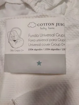 Funda universal Grupo 0+ Cotton Juice