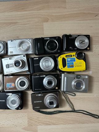 Câmaras digitais para peças