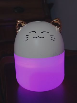 Humidificador Gato blanco